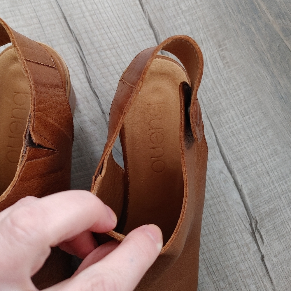 Bueno | leather mules - Picture 4 of 10